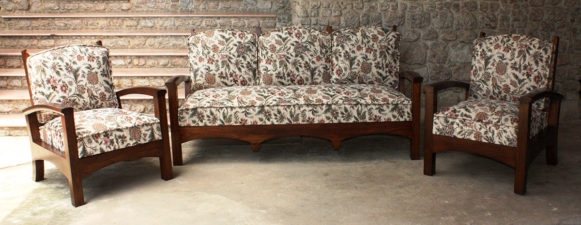 Craftsman Style Sofa single seaters and three seater