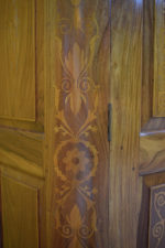Inlaid Quilt Cupboard detail