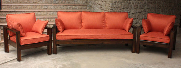Straight Line Sofa single seaters and three seater