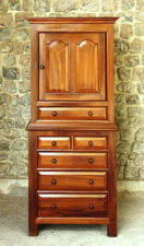 Tapering Cupboard on Chest