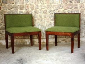 Low Back Square Chairs