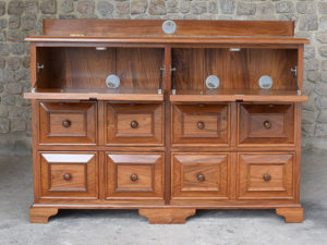 TV and Music System Cabinet with four drawers