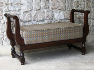 Turned Bench for foot of the bed