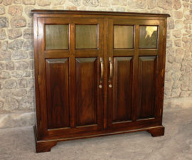 Cupboard with Four Glass Panes
