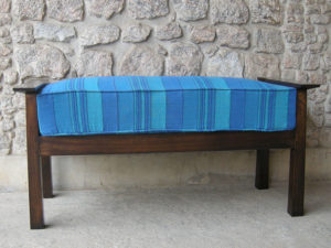 Oriental Style Bench for foot of the bed