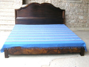 Moulded Frame Flat Panel Kingsize Bed