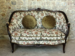 Carved Sofa Queen two seater