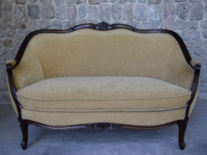 Carved Sofa Queen three seater