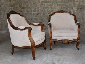 Carved Sofa Philip single seaters