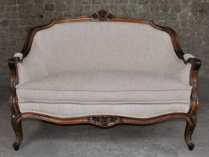 Carved Sofa Philip two seater