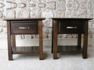 Oriental Style Bedside Tables