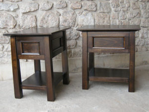 Oriental Style Bedside Tables