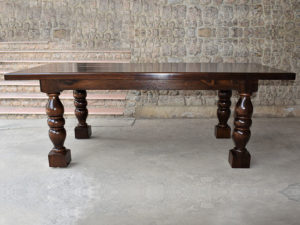 Tudor Style Six Seater Dining Table