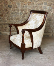 Carved Regency Sofa single seater