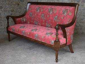 Carved Regency Sofa three seater